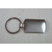 Metal keyring, back view