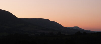 NEWS IMAGE sunset over the Black Mountains
